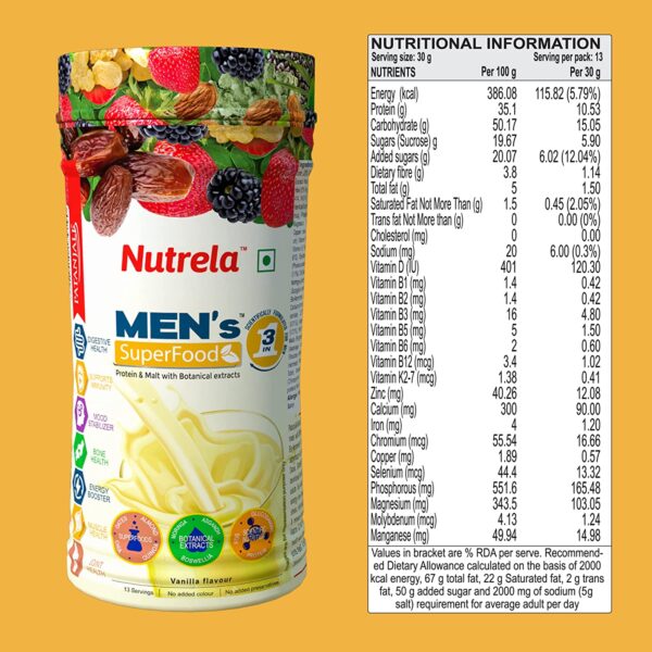 Patanjali Nutrela Mens Superfood Powder Vanilla2